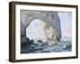 The Manneporte (Etretat)-Claude Monet-Framed Giclee Print