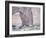 The Manneporte Seen from Below, 1883-Claude Monet-Framed Giclee Print