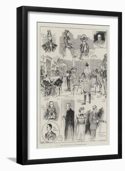 The Manoeuvres of Jane, at the Haymarket Theatre-Ralph Cleaver-Framed Giclee Print