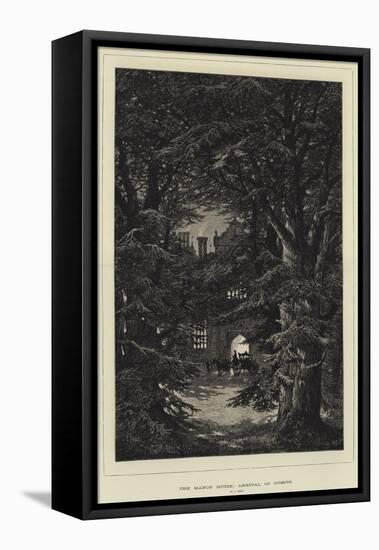 The Manor House, Arrival of Guests-Samuel Read-Framed Premier Image Canvas