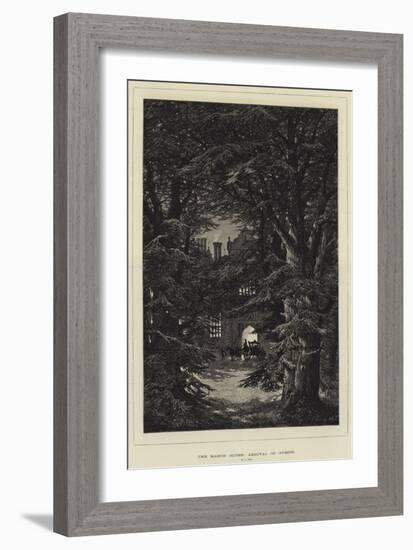 The Manor House, Arrival of Guests-Samuel Read-Framed Giclee Print