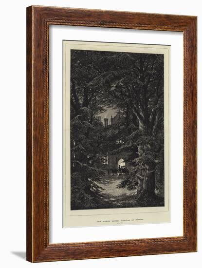 The Manor House, Arrival of Guests-Samuel Read-Framed Giclee Print