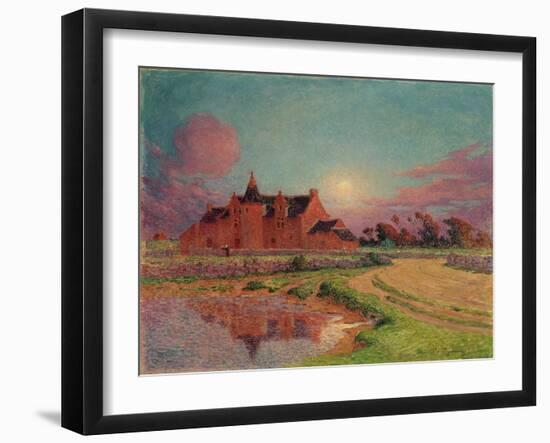 The Manor of Kervandu, c.1910-Fernand Loyen du Puigaudeau-Framed Giclee Print