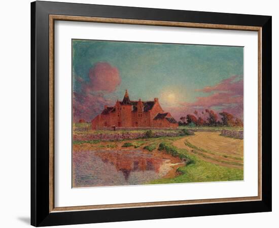 The Manor of Kervandu, c.1910-Fernand Loyen du Puigaudeau-Framed Giclee Print