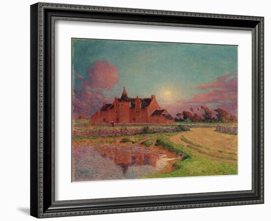 The Manor of Kervandu, c.1910-Fernand Loyen du Puigaudeau-Framed Giclee Print