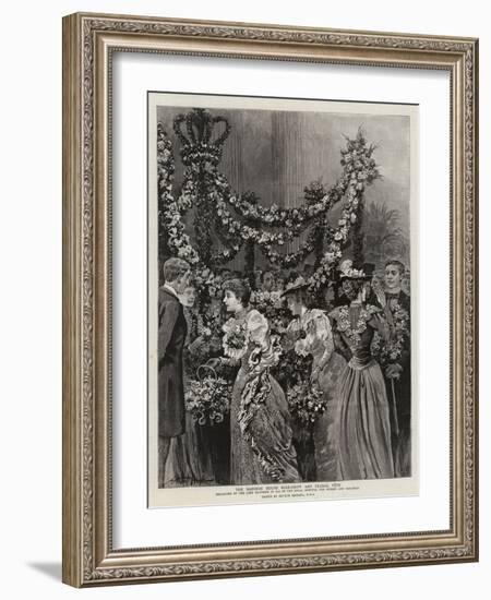 The Mansion House Rose-Show and Floral Fete-Arthur Hopkins-Framed Giclee Print