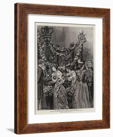 The Mansion House Rose-Show and Floral Fete-Arthur Hopkins-Framed Giclee Print