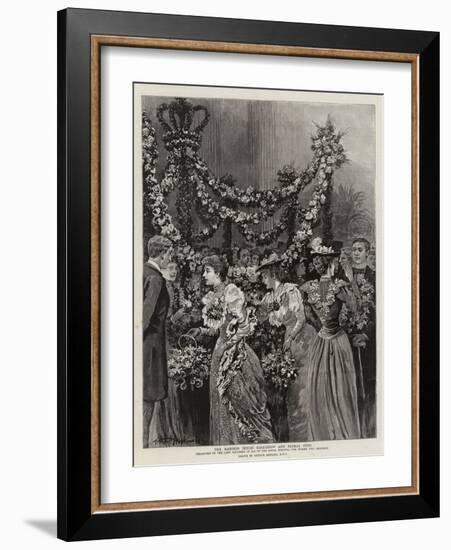 The Mansion House Rose-Show and Floral Fete-Arthur Hopkins-Framed Giclee Print