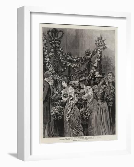 The Mansion House Rose-Show and Floral Fete-Arthur Hopkins-Framed Giclee Print