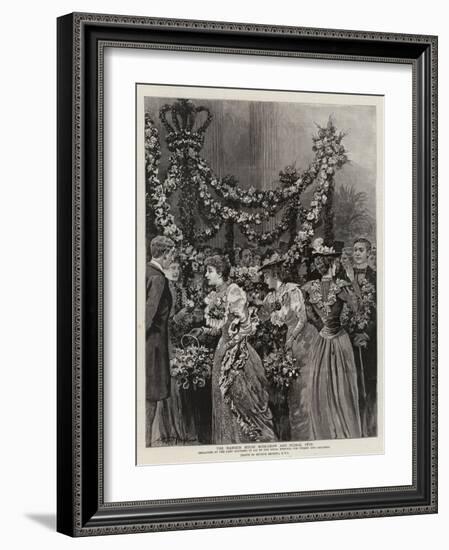 The Mansion House Rose-Show and Floral Fete-Arthur Hopkins-Framed Giclee Print