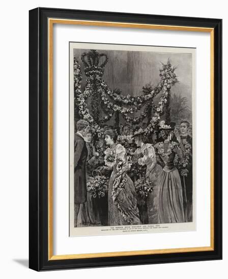 The Mansion House Rose-Show and Floral Fete-Arthur Hopkins-Framed Giclee Print