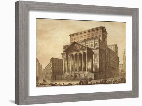 The Mansion-House-Waldo Sargeant-Framed Giclee Print