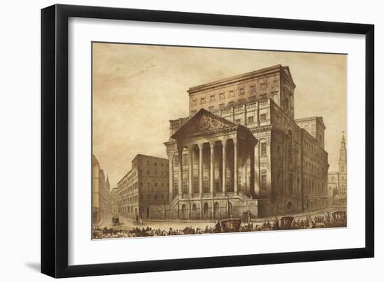 The Mansion-House-Waldo Sargeant-Framed Giclee Print