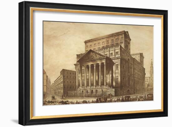 The Mansion-House-Waldo Sargeant-Framed Giclee Print