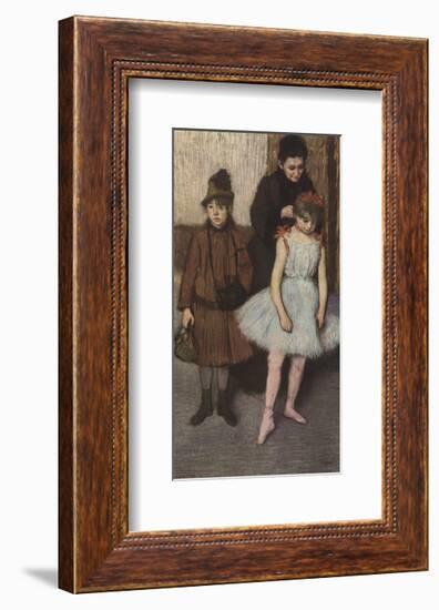 The Mante Family-Edgar Degas-Framed Premium Edition