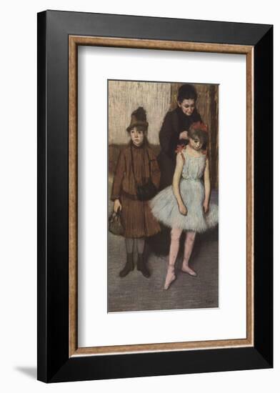 The Mante Family-Edgar Degas-Framed Premium Edition