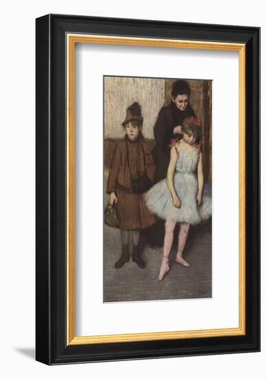 The Mante Family-Edgar Degas-Framed Premium Edition