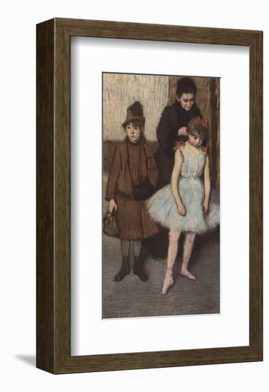 The Mante Family-Edgar Degas-Framed Premium Edition