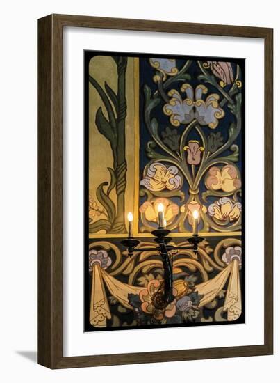 The Mantlepiece, 2016, from the Series Eglise Russe-Joy Lions-Framed Giclee Print