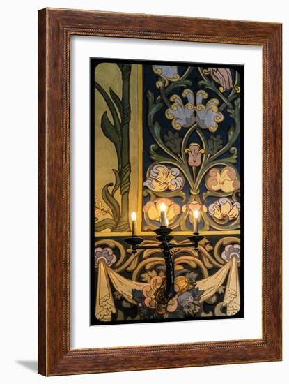 The Mantlepiece, 2016, from the Series Eglise Russe-Joy Lions-Framed Giclee Print