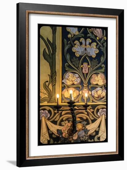 The Mantlepiece, 2016, from the Series Eglise Russe-Joy Lions-Framed Giclee Print