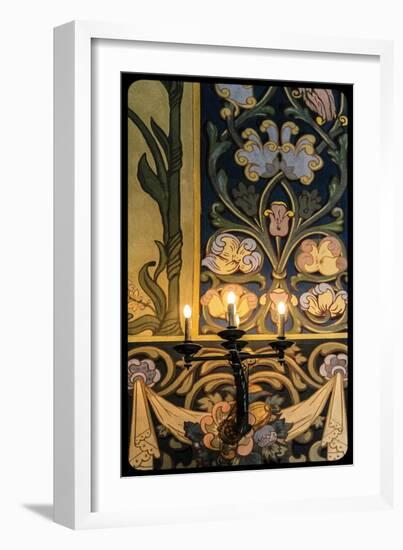 The Mantlepiece, 2016, from the Series Eglise Russe-Joy Lions-Framed Giclee Print