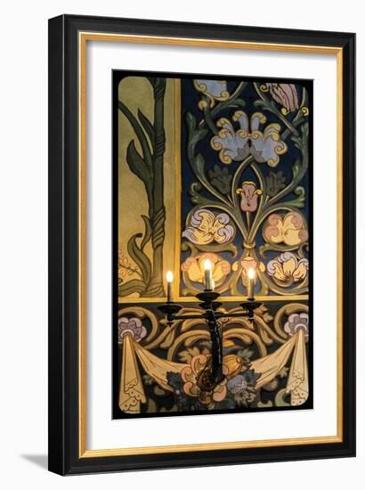 The Mantlepiece, 2016, from the Series Eglise Russe-Joy Lions-Framed Giclee Print