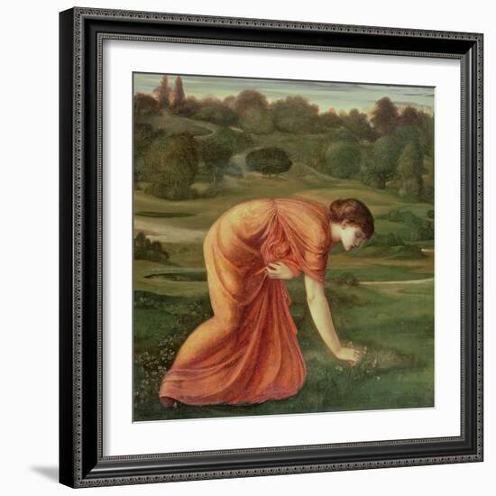 The March Marigold, C.1870-Edward Burne-Jones-Framed Giclee Print