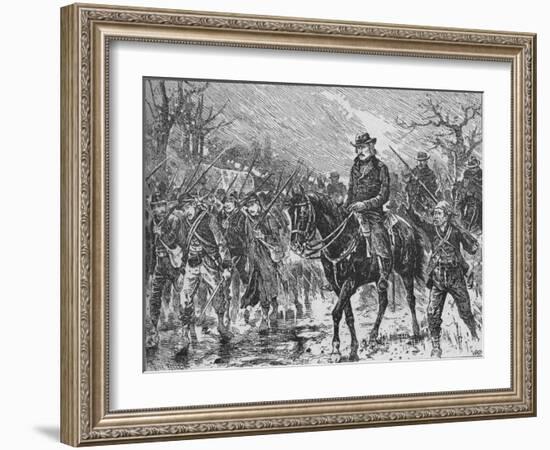 'The March of Shiloh', 1902-Frank Feller-Framed Giclee Print
