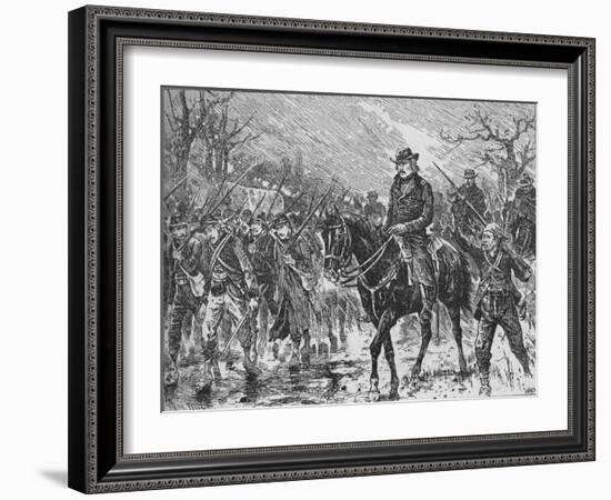 'The March of Shiloh', 1902-Frank Feller-Framed Giclee Print