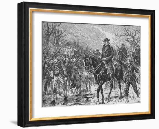 'The March of Shiloh', 1902-Frank Feller-Framed Giclee Print