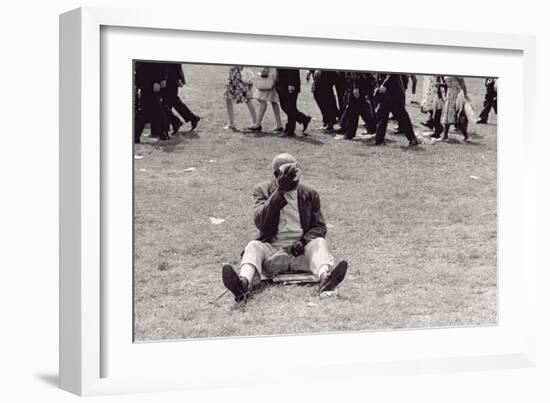 The March on Washington: Beginning the March, 28th August 1963-Nat Herz-Framed Photographic Print