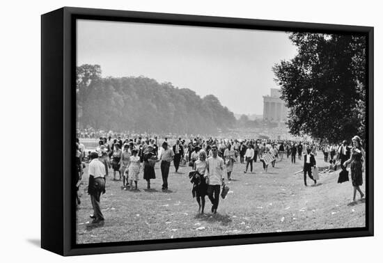 The March on Washington: Heading Home, 28th August 1963-Nat Herz-Framed Premier Image Canvas