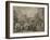 The March to Finchley-William Hogarth-Framed Giclee Print