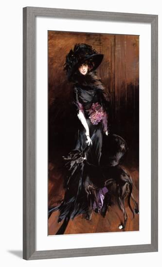 The Marchesa Casati-Giovanni Boldini-Framed Art Print