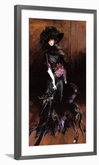 The Marchesa Casati-Giovanni Boldini-Framed Art Print