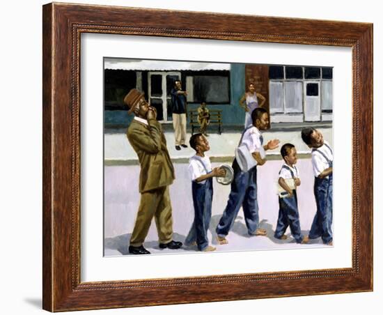 The Marching Band, 2000-Colin Bootman-Framed Giclee Print