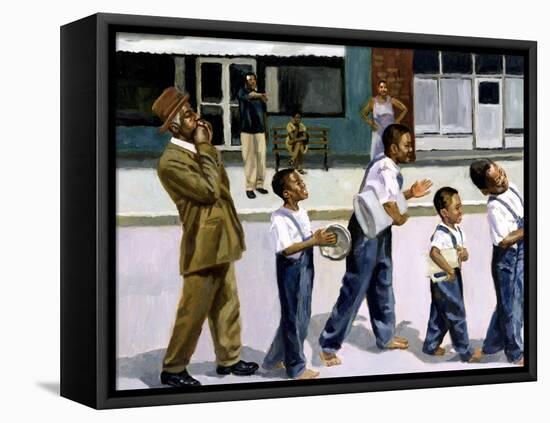 The Marching Band, 2000-Colin Bootman-Framed Premier Image Canvas