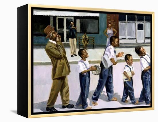 The Marching Band, 2000-Colin Bootman-Framed Premier Image Canvas