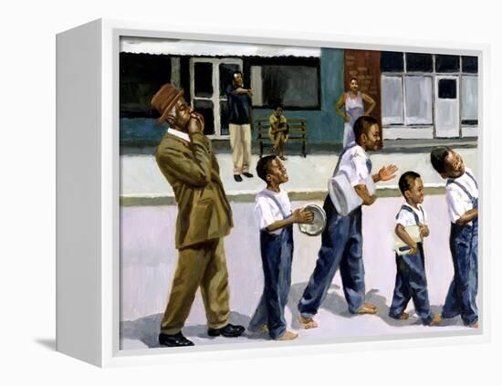 The Marching Band, 2000-Colin Bootman-Framed Premier Image Canvas