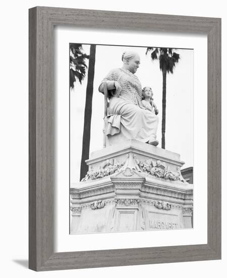 The Margaret statue in New Orleans, Louisiana, 1936-Walker Evans-Framed Photographic Print