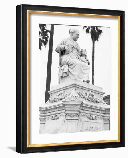 The Margaret statue in New Orleans, Louisiana, 1936-Walker Evans-Framed Photographic Print