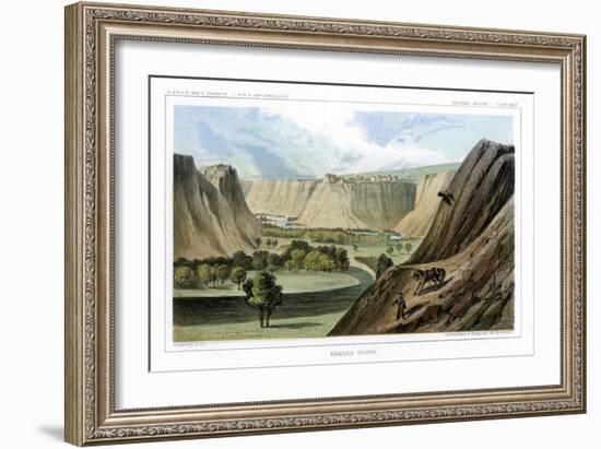 The Marias River, Montana, USA, 1856-John Mix Stanley-Framed Giclee Print