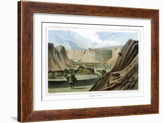 The Marias River, Montana, USA, 1856-John Mix Stanley-Framed Giclee Print