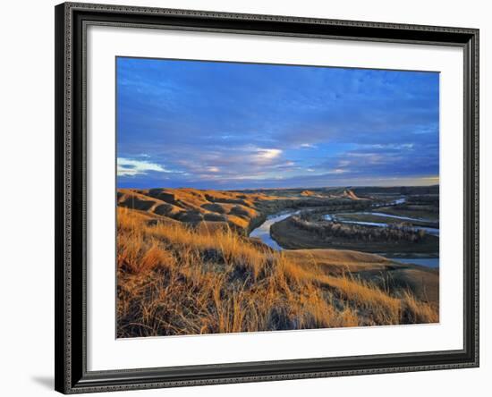 The Marias River Near Shelby, Montana, USA-Chuck Haney-Framed Photographic Print