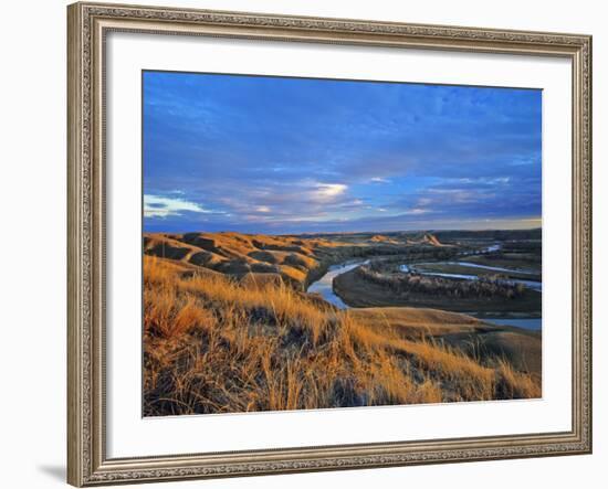 The Marias River Near Shelby, Montana, USA-Chuck Haney-Framed Photographic Print