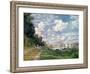 The Marina at Argenteuil, 1872-Claude Monet-Framed Giclee Print