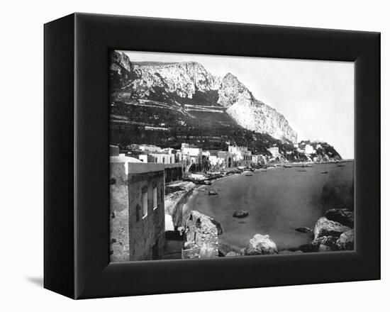 The Marina, Capri, Italy, 1893-John L Stoddard-Framed Premier Image Canvas