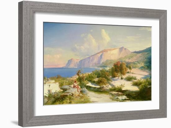 The Marina Grande, Capri, circa 1829-Karl Blechen-Framed Giclee Print