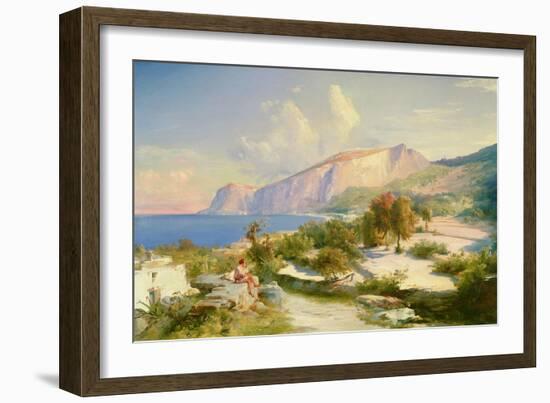 The Marina Grande, Capri, circa 1829-Karl Blechen-Framed Giclee Print